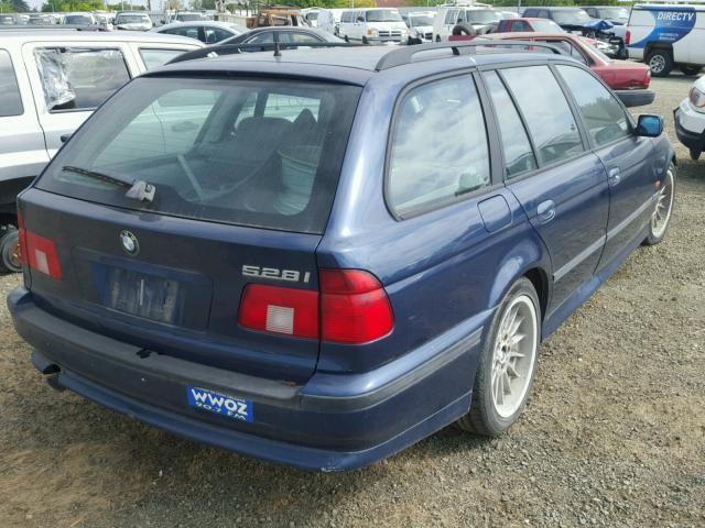 WBADP6348XBV62870 - 1999 BMW 528 IT AUT BLUE photo 4