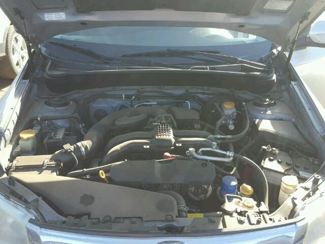 JF2SHADC4BH707314 - 2011 SUBARU FORESTER 2 SILVER photo 7