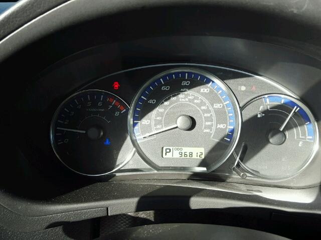 JF2SHADC4BH707314 - 2011 SUBARU FORESTER 2 SILVER photo 8