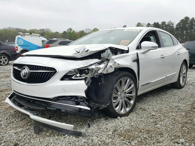 1G4ZP5SS7HU189566 - 2017 BUICK LACROSSE E WHITE photo 2