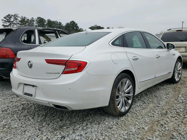 1G4ZP5SS7HU189566 - 2017 BUICK LACROSSE E WHITE photo 4