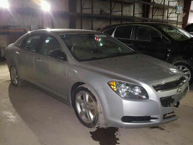 1G1ZA5E14BF349982 - 2011 CHEVROLET MALIBU LS ვერცხლისფერი ფოტო 1