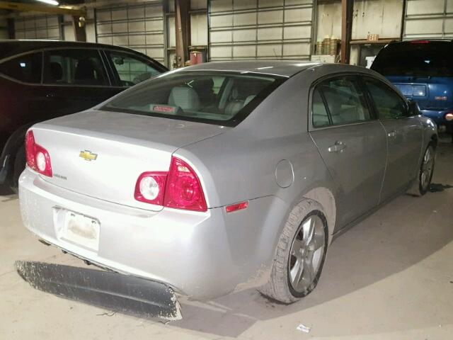 1G1ZA5E14BF349982 - 2011 CHEVROLET MALIBU LS ვერცხლისფერი ფოტო 4