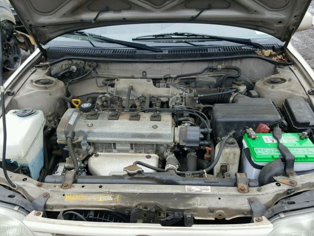 2T1BB02E8TC139993 - 1996 TOYOTA COROLLA DX GOLD photo 7