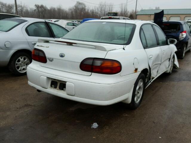 1G1NE52J4Y6297513 - 2000 CHEVROLET MALIBU LS WHITE photo 4