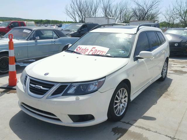 YS3FB59YX81014786 - 2008 SAAB 9-3 2.0T CREAM photo 2