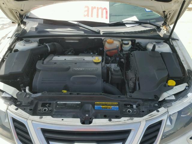 YS3FB59YX81014786 - 2008 SAAB 9-3 2.0T CREAM photo 7