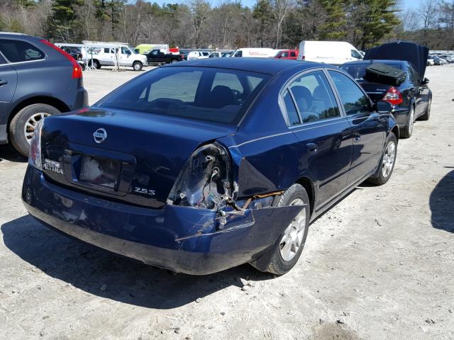 1N4AL11D65C271272 - 2005 NISSAN ALTIMA S BLUE photo 4