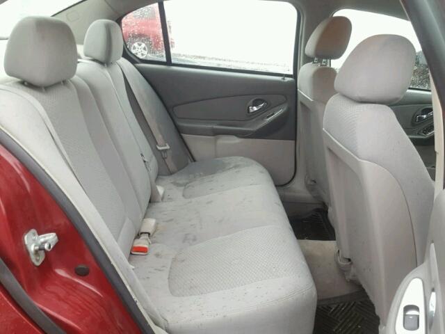 1G1ZS58FX7F199064 - 2007 CHEVROLET MALIBU LS ბურგუნდია ფოტო 6