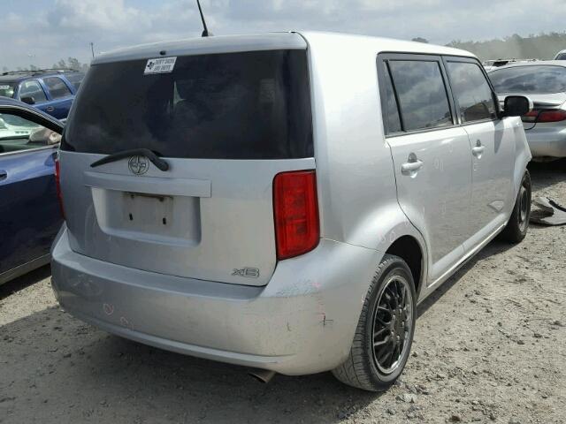 JTLKE50E591085545 - 2009 TOYOTA SCION XB ვერცხლისფერი ფოტო 4