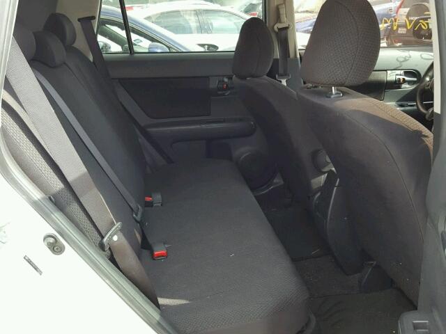 JTLKE50E591085545 - 2009 TOYOTA SCION XB ვერცხლისფერი ფოტო 6