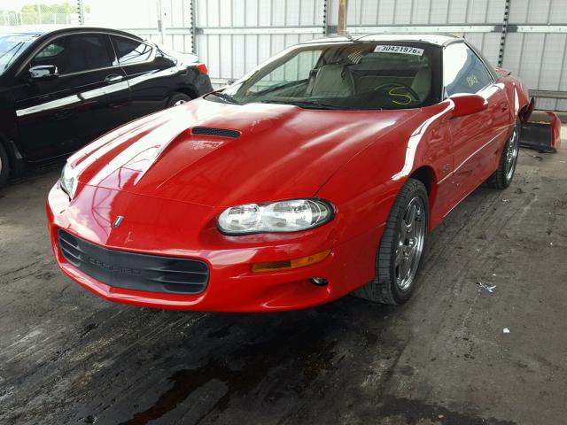 2G1FP22G4Y2125744 - 2000 CHEVROLET CAMARO Z28 RED photo 2