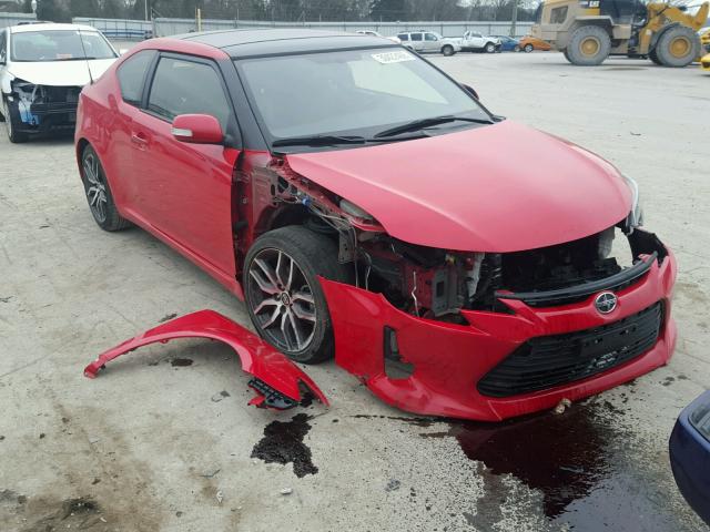 JTKJF5C7XGJ015921 - 2016 TOYOTA SCION TC 红色 照片 1
