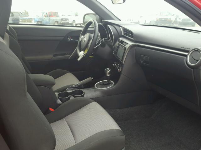 JTKJF5C7XGJ015921 - 2016 TOYOTA SCION TC 红色 照片 5