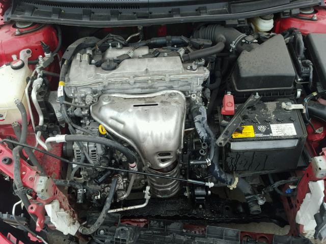 JTKJF5C7XGJ015921 - 2016 TOYOTA SCION TC 红色 照片 7