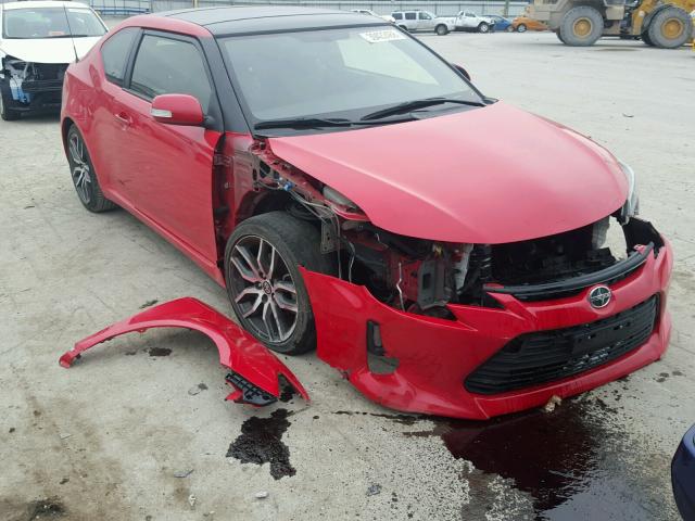 JTKJF5C7XGJ015921 - 2016 TOYOTA SCION TC 红色 照片 9