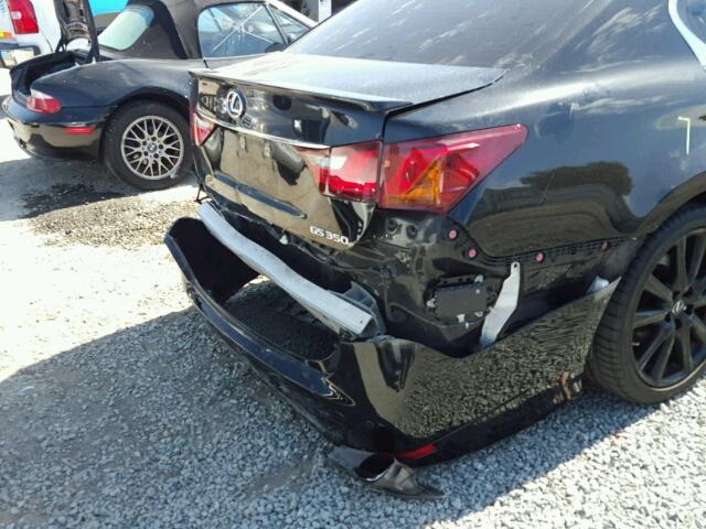 JTHBE1BL9D5025431 - 2013 LEXUS GS 350 BLACK photo 9