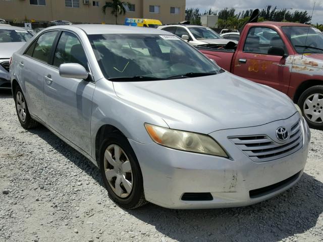 4T1BE46K27U566105 - 2007 TOYOTA CAMRY NEW SILVER photo 1