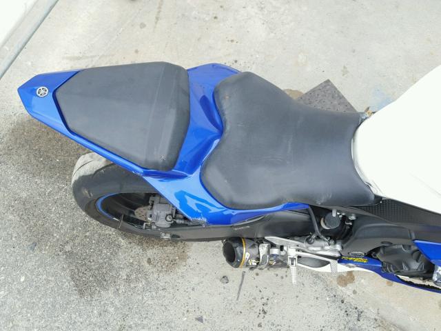 JYARJ12E26A008151 - 2006 YAMAHA YZFR6 L BLUE photo 6