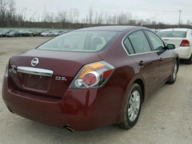 1N4AL2AP6AN484429 - 2010 NISSAN ALTIMA BAS RED photo 4