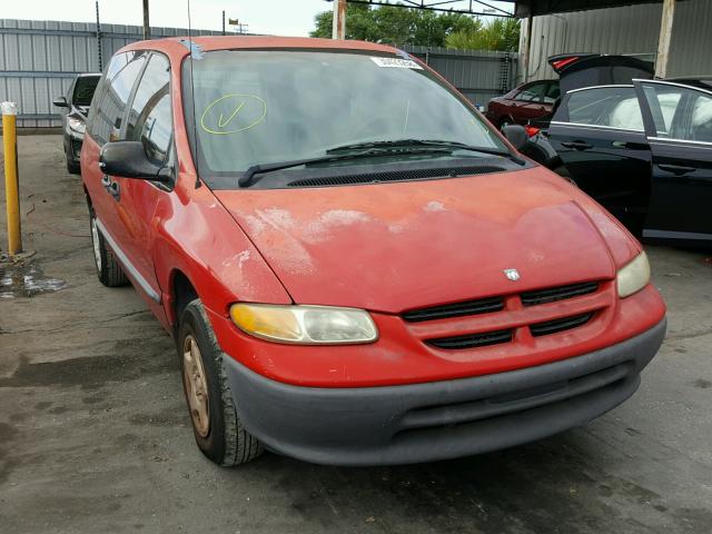 2B4FP2536WR723335 - 1998 DODGE CARAVAN RED photo 1