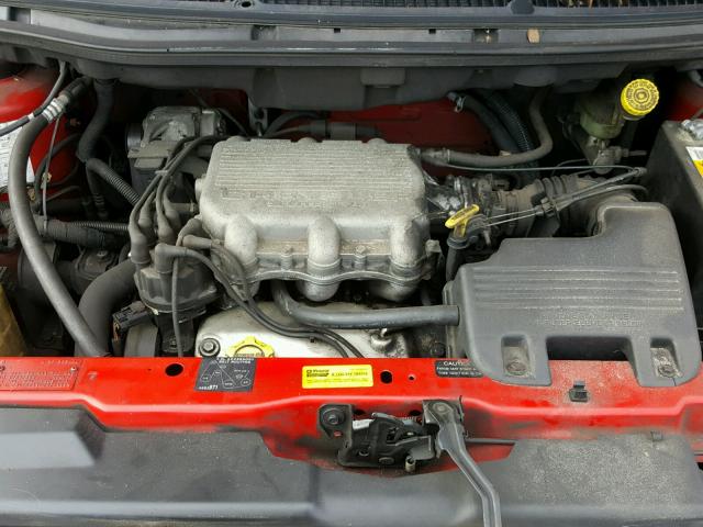 2B4FP2536WR723335 - 1998 DODGE CARAVAN RED photo 7