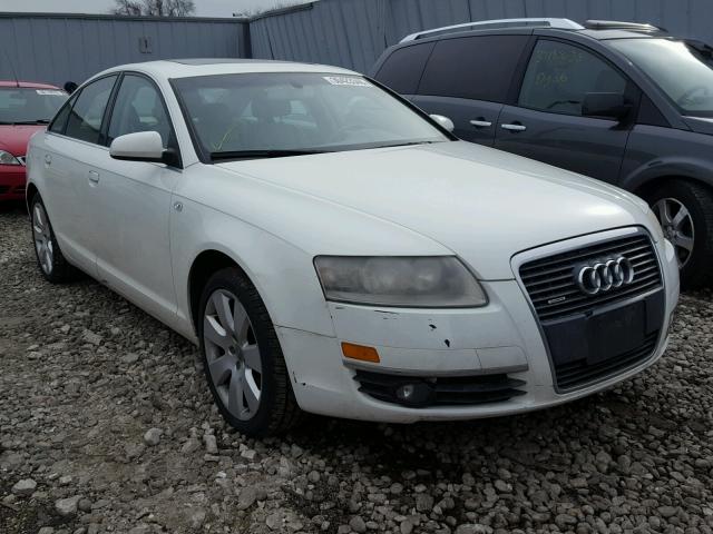 WAUDH74F66N083962 - 2006 AUDI A6 3.2 QUA WHITE photo 1