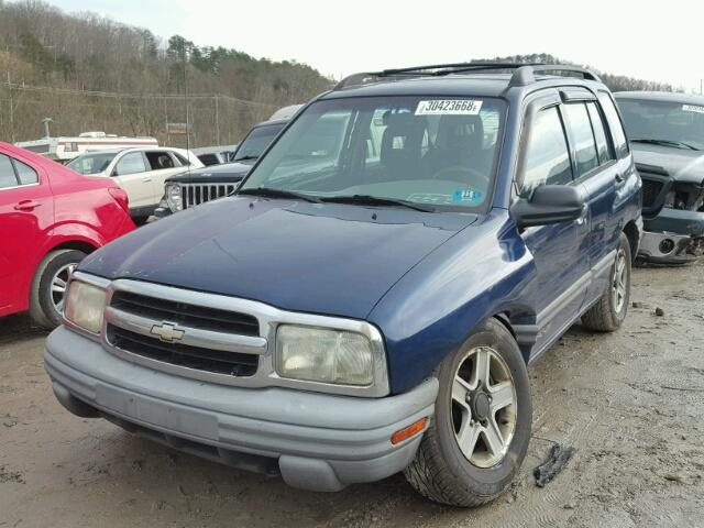 2CNBJ13C836900590 - 2003 CHEVROLET TRACKER BLUE photo 9