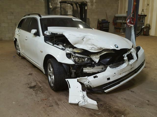 WBAPT73518CX00204 - 2008 BMW 535 XI WHITE photo 1