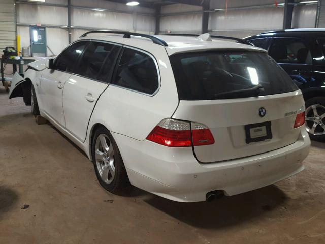 WBAPT73518CX00204 - 2008 BMW 535 XI Սպիտակ լուսանկար 3