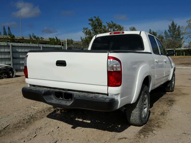 5TBET34156S544090 - 2006 TOYOTA TUNDRA DOU WHITE photo 4