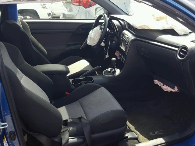 JTKJF5C77FJ004292 - 2015 TOYOTA SCION TC 蓝色 照片 5