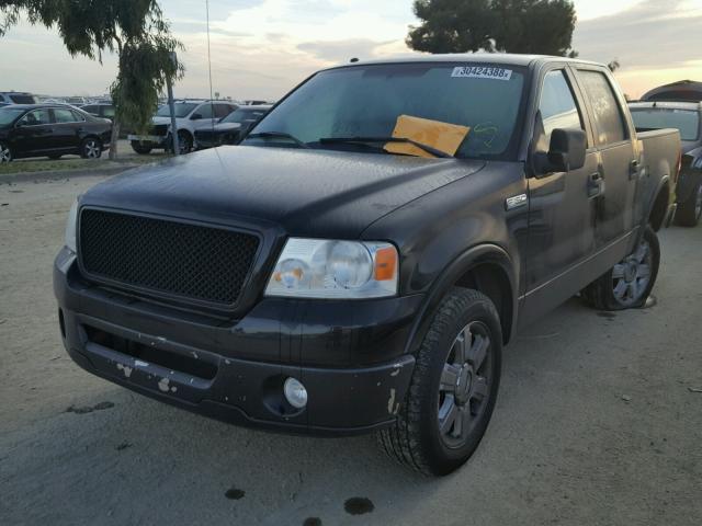 1FTPW12506KB16081 - 2006 FORD F150 SUPER BLACK photo 2