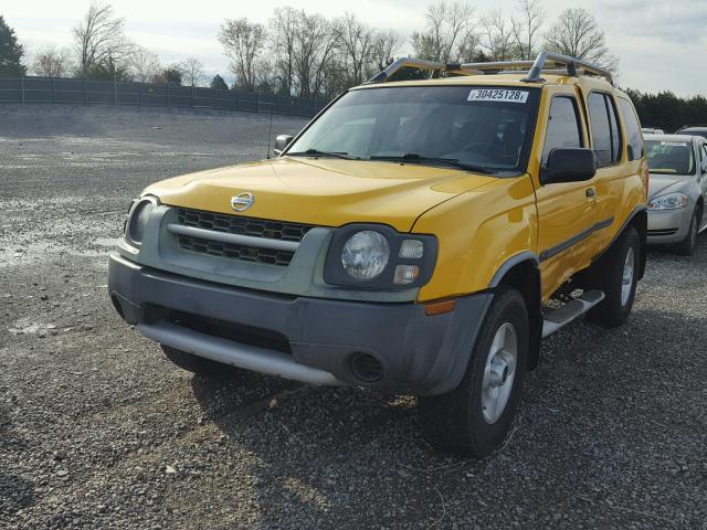 5N1ED28Y13C676858 - 2003 NISSAN XTERRA XE YELLOW photo 2