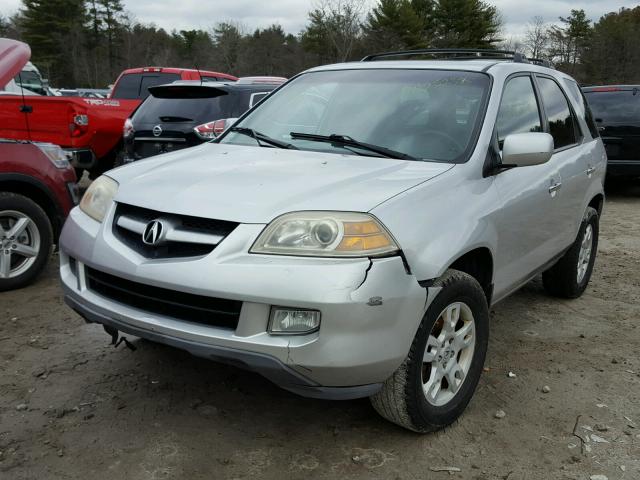 2HNYD18606H519733 - 2006 ACURA MDX TOURIN SILVER photo 2