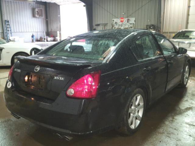 1N4BA41EX7C862938 - 2007 NISSAN MAXIMA SE BLACK photo 4