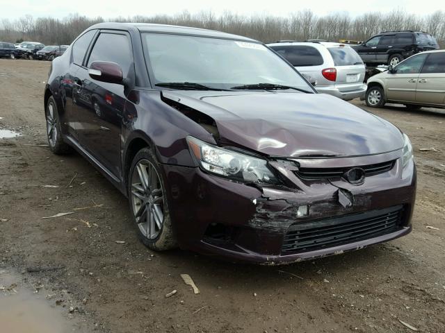JTKJF5C76B3012480 - 2011 TOYOTA SCION TC 紫色 照片 1