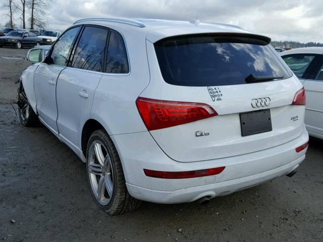 WA1LFAFP8CA120689 - 2012 AUDI Q5 PREMIUM WHITE photo 3