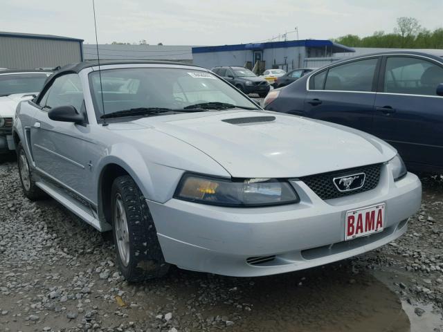 1FAFP44452F114236 - 2002 FORD MUSTANG SILVER photo 1