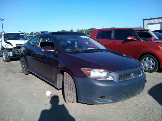 JTKDE177850006205 - 2005 TOYOTA SCION TC MAROON photo 1