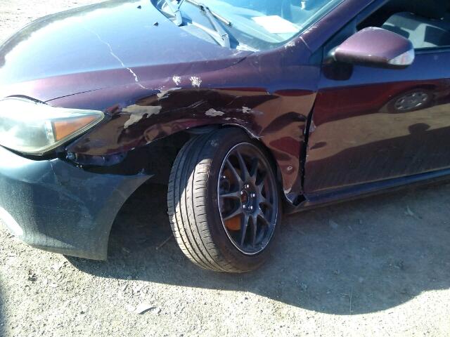 JTKDE177850006205 - 2005 TOYOTA SCION TC 栗色 照片 9