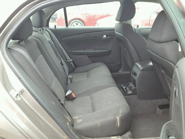 1G1ZC5E17BF348481 - 2011 CHEVROLET MALIBU 1LT 棕色 照片 6