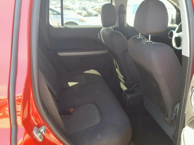 3GNDA13D58S639215 - 2008 CHEVROLET HHR LS RED photo 6