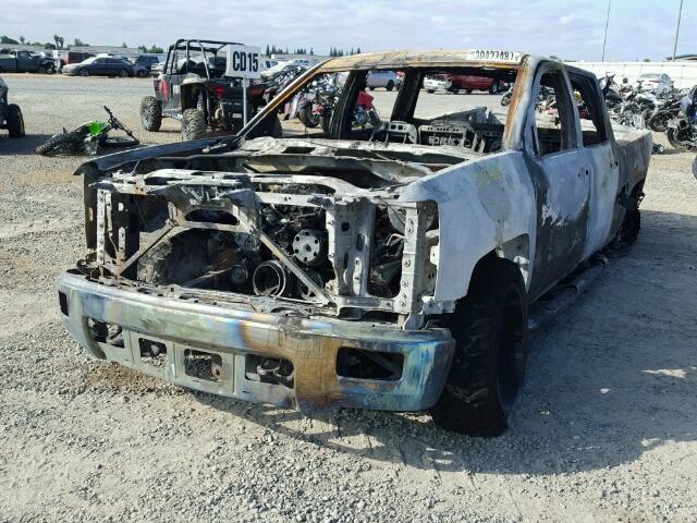 3GCUKREC2EG113258 - 2014 CHEVROLET SILVERADO BURN photo 2