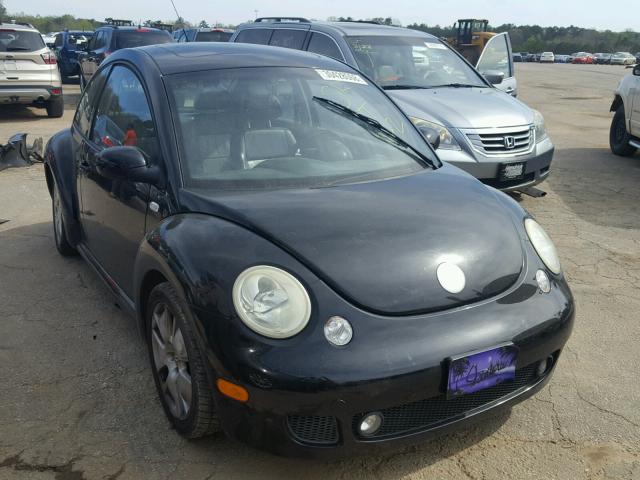 3VWFE21C53M423350 - 2003 VOLKSWAGEN NEW BEETLE BLACK photo 1