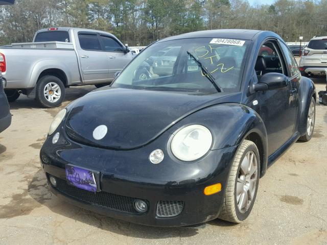 3VWFE21C53M423350 - 2003 VOLKSWAGEN NEW BEETLE 黑色 照片 2
