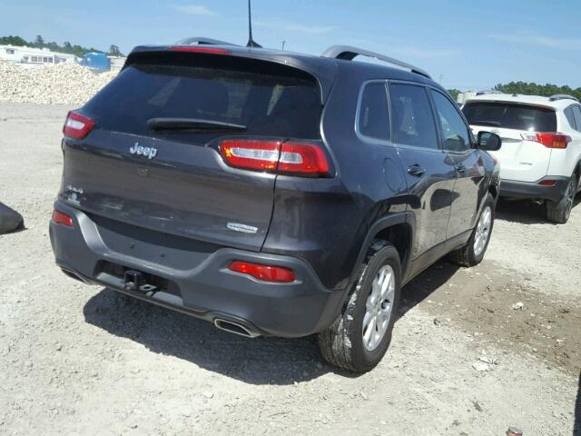 1C4PJMCS9HW504961 - 2017 JEEP CHEROKEE L GRAY photo 4