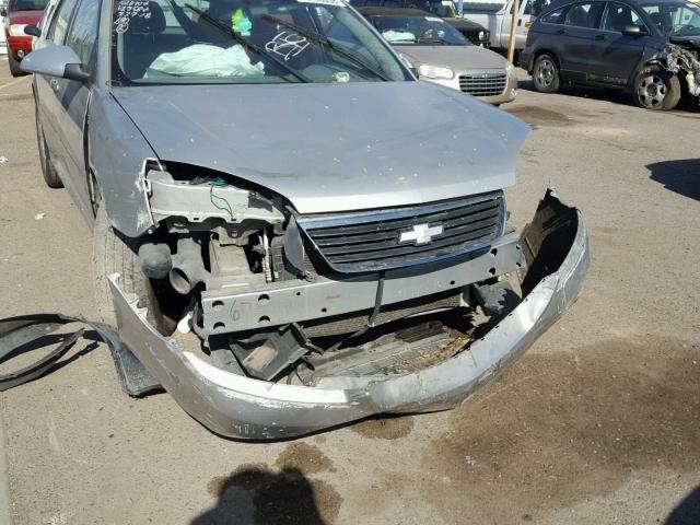 1G1ZT61886F267438 - 2006 CHEVROLET MALIBU MAX 银色 照片 9