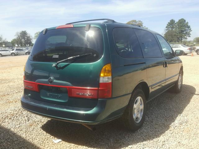 4M2XV11T0XDJ17217 - 1999 MERCURY VILLAGER GREEN photo 4