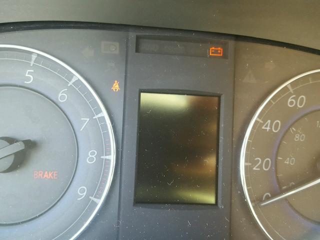 JN1AJ0HR9BM852110 - 2011 INFINITI EX35 BASE MAROON photo 8